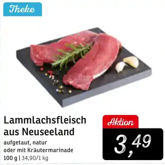KONSUM Lammlachsfleisch aus Neuseeland Angebot