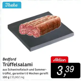 KONSUM Bedford Trüffelsalami Angebot
