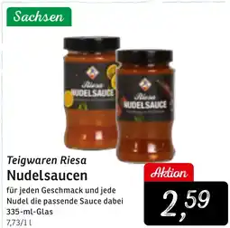 KONSUM Teigwaren Riesa Nudelsaucen Angebot