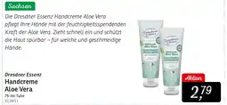 KONSUM Dresdner Essenz Handcreme Aloe Vera Angebot