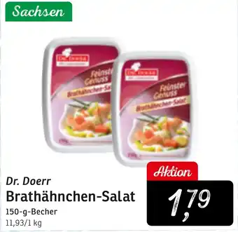 KONSUM Dr. Doerr Brathähnchen-Salat Angebot