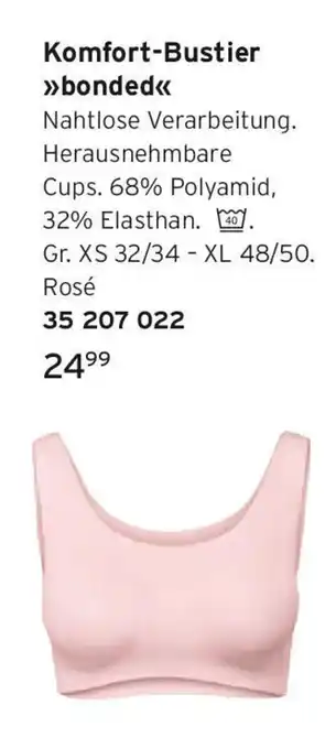 Tchibo Komfort-Bustier >>bonded<< Angebot