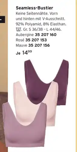 Tchibo Seamless-Bustier Angebot