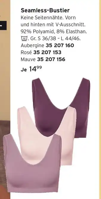 Tchibo Seamless-Bustier Angebot