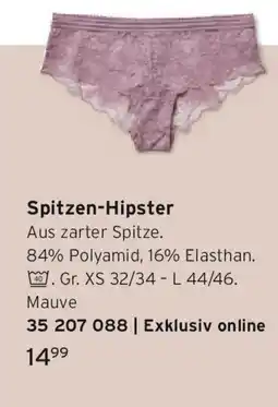 Tchibo Spitzen-Hipster Angebot