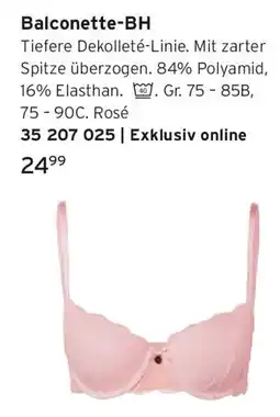 Tchibo Balconette-BH Angebot