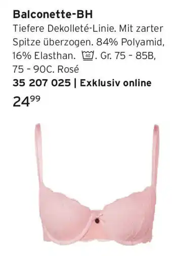 Tchibo Balconette-BH Angebot