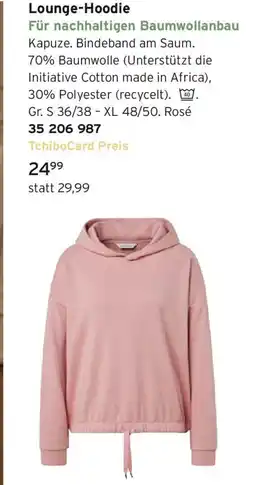 Tchibo Lounge-Hoodie Angebot