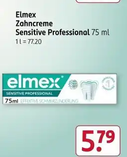 Rossmann Elmex Zahncreme Sensitive Professional Angebot