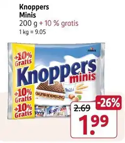Rossmann Knoppers Minis Angebot