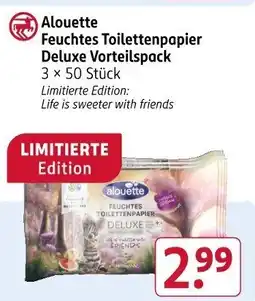Rossmann Alouette Feuchtes Toilettenpapier Deluxe Vorteilspack Angebot