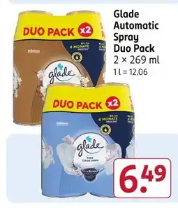 Rossmann Glade Automatic Spray Duo Pack Angebot