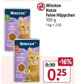 Rossmann Winston Katze Feine Häppchen Angebot