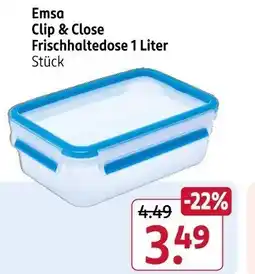 Rossmann Emsa Clip & Close Frischhaltedose Angebot