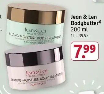 Rossmann Jean & Len Bodybutter Angebot