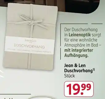 Rossmann Jean & Len Duschvorhang Angebot