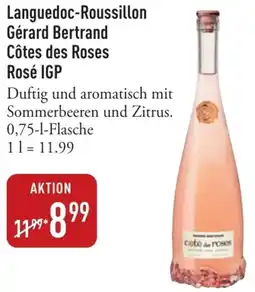 Galeria Markthalle Languedoc-Roussillon Gérard Bertrand Côtes des Roses Rosé IGP Angebot