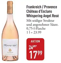 Galeria Markthalle Frankreich / Provence Château d'Esclans Whispering Angel Rosé Angebot