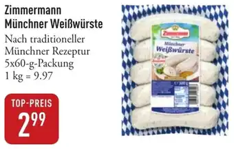 Galeria Markthalle Zimmermann Münchner Weißwürste Angebot