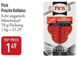 Galeria Markthalle Pick Puszta Kolbász Angebot