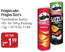 Galeria Markthalle Pringles oder Pringles Sizzl'n Angebot