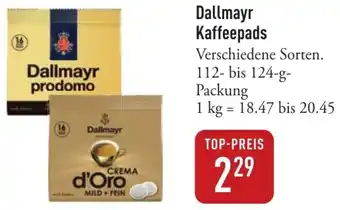 Galeria Markthalle Dallmayr Kaffeepads Angebot