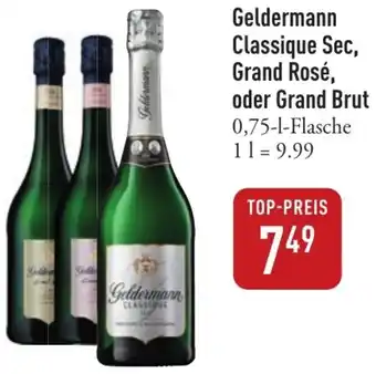 Galeria Markthalle Geldermann Classique Sec, Grand Rosé, oder Grand Brut Angebot