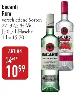 Galeria Markthalle Bacardi Rum Angebot
