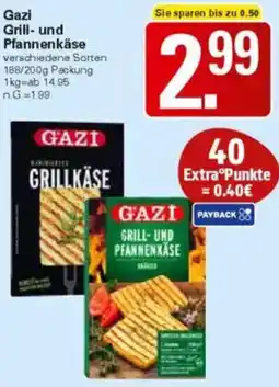 WEZ Gazi Grill- und Pfannenkäse Angebot