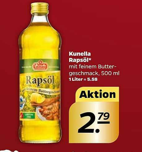 Kunella Rapsöl Angebot bei NETTO