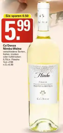 WEZ Ca'Denza Nimbo Weine Angebot