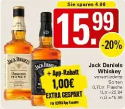 WEZ Jack Daniels Whiskey Angebot