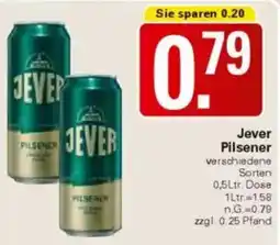 WEZ Jever Pilsener Angebot