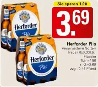 WEZ Herforder Pils Angebot