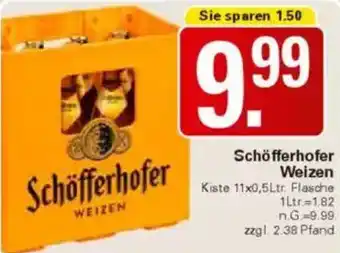 WEZ Schöfferhofer Weizen Angebot