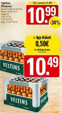 WEZ Veltins Pilsener Angebot