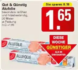 WEZ Gut & Günstig Alufolie Angebot
