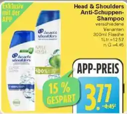 WEZ Head & Shoulders Anti-Schuppen Shampoo Angebot