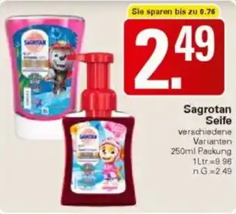 WEZ Sagrotan Seife Angebot