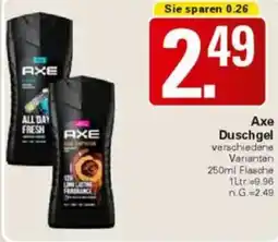 WEZ Axe Duschgel Angebot