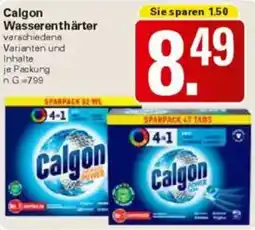 WEZ Calgon Wasserenthärter Angebot