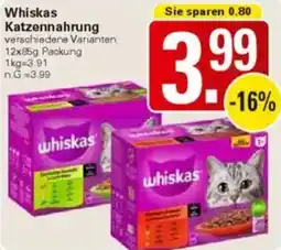WEZ Whiskas Katzennahrung Angebot