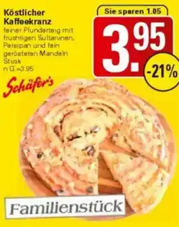WEZ Schäfer's Köstlicher Kaffeekranz Angebot