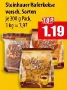 Mix Markt Steinhauer Haferkekse Angebot