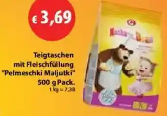 Mix Markt Teigtaschen mit Fleischfüllung "Pelmeschki Maljutki" Angebot