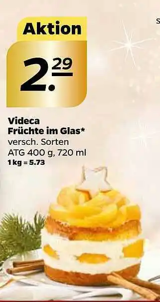 NETTO Videca Früchte Im Glas Angebot