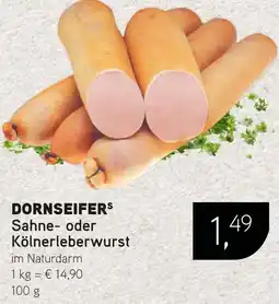 Dornseifer DORNSEIFERS Sahne- oder Kölnerleberwurst Angebot