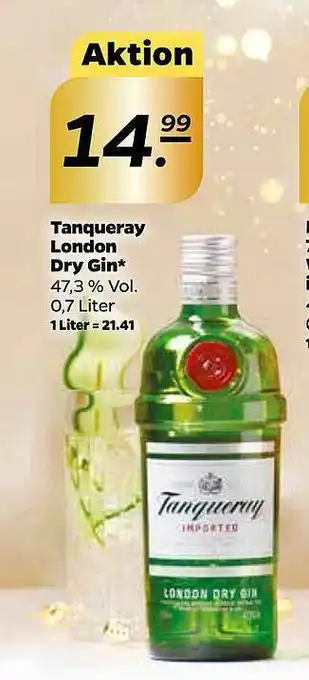 NETTO Tanqueray London Dry Gin Angebot