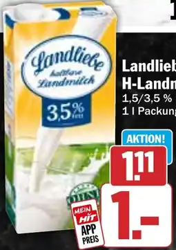 HIT Landliebe H-Landmilch Angebot