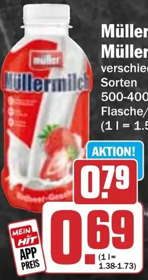 HIT Müller Müllermilch Angebot